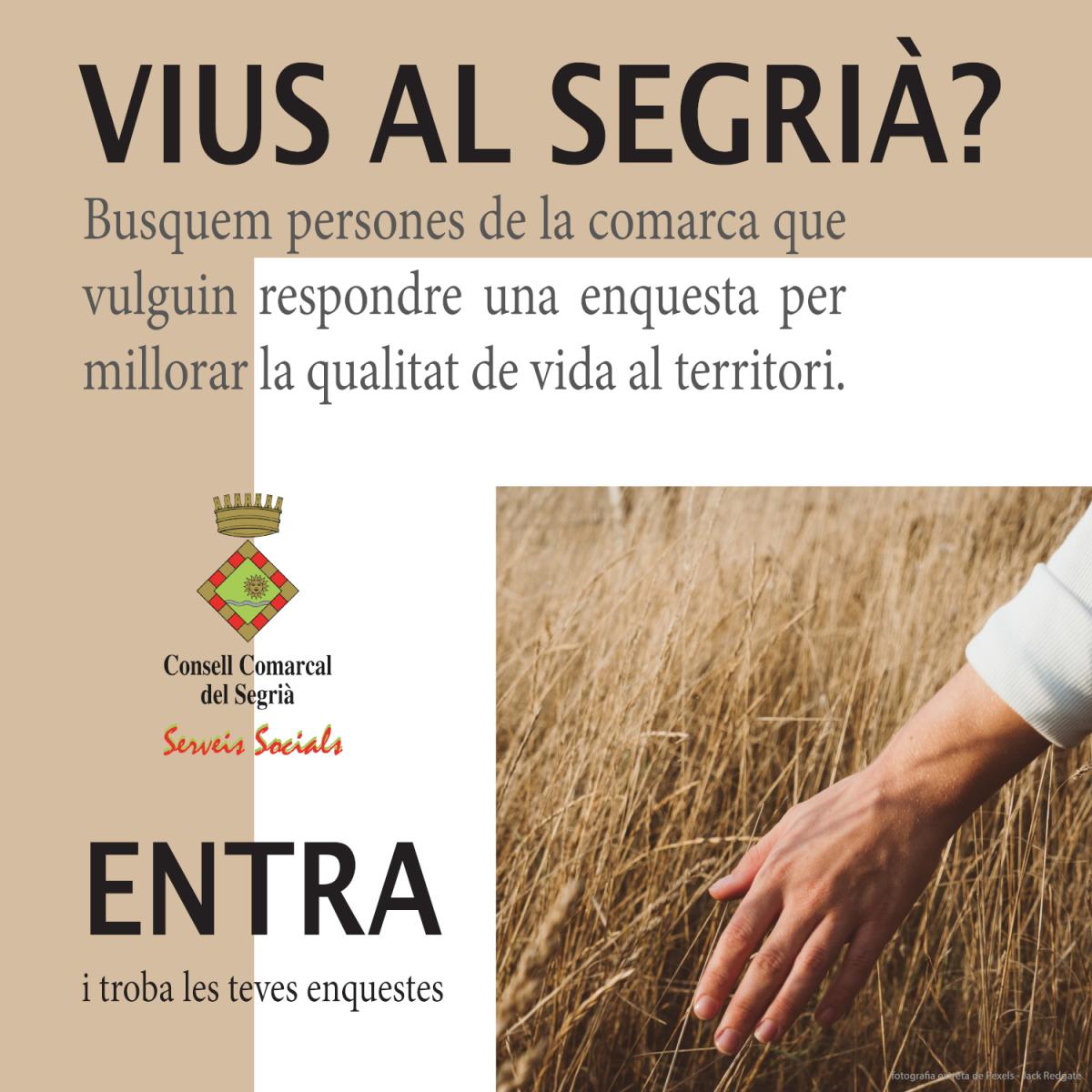 Enquesta vius al Segrià