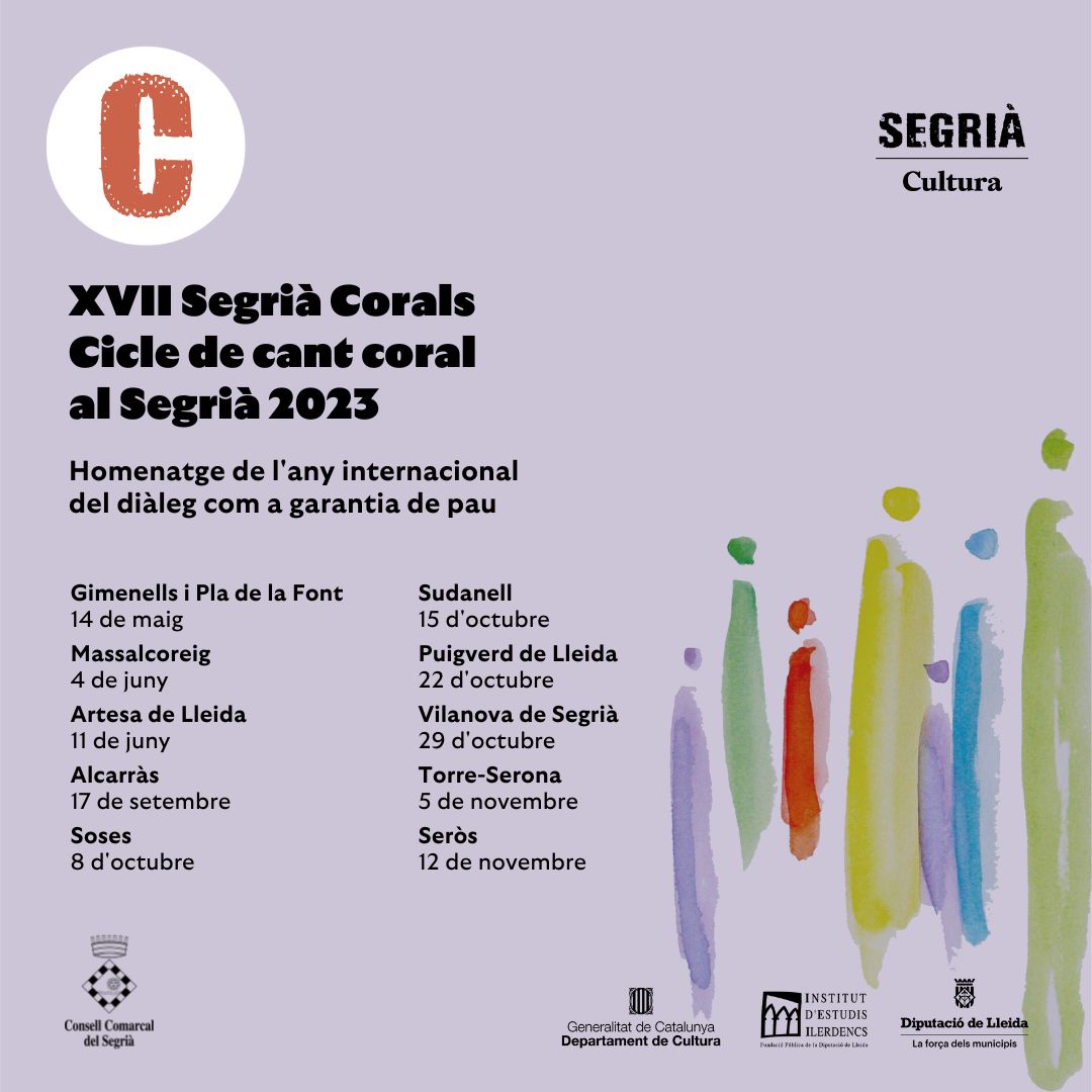 Segrià Corals 2023