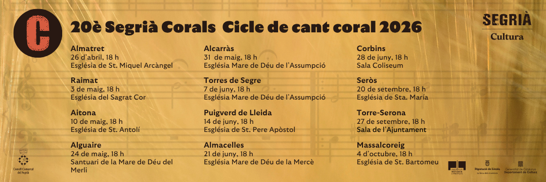 Cicle de Cant Coral 2026