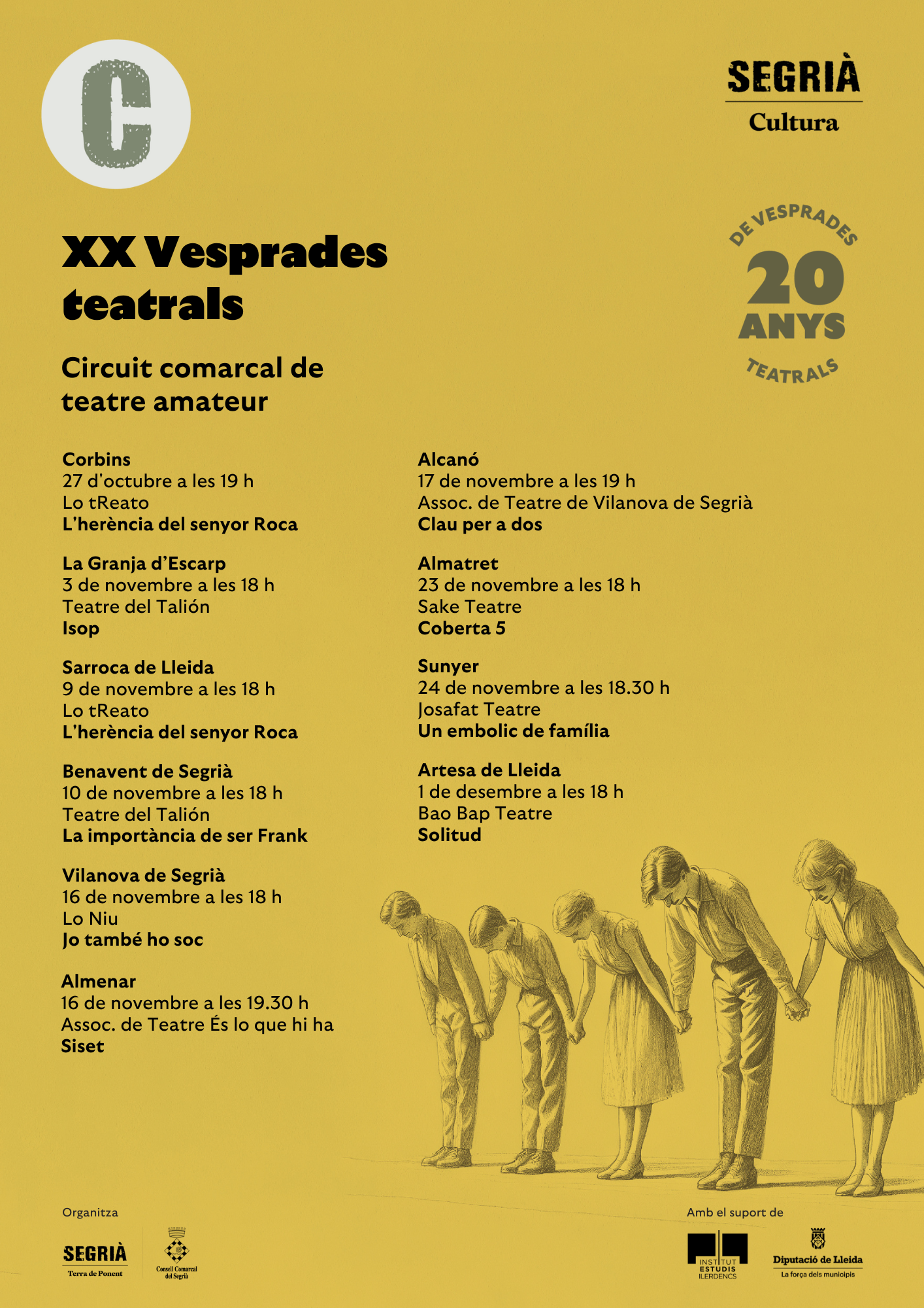 Cartell Vesprades Teatrals