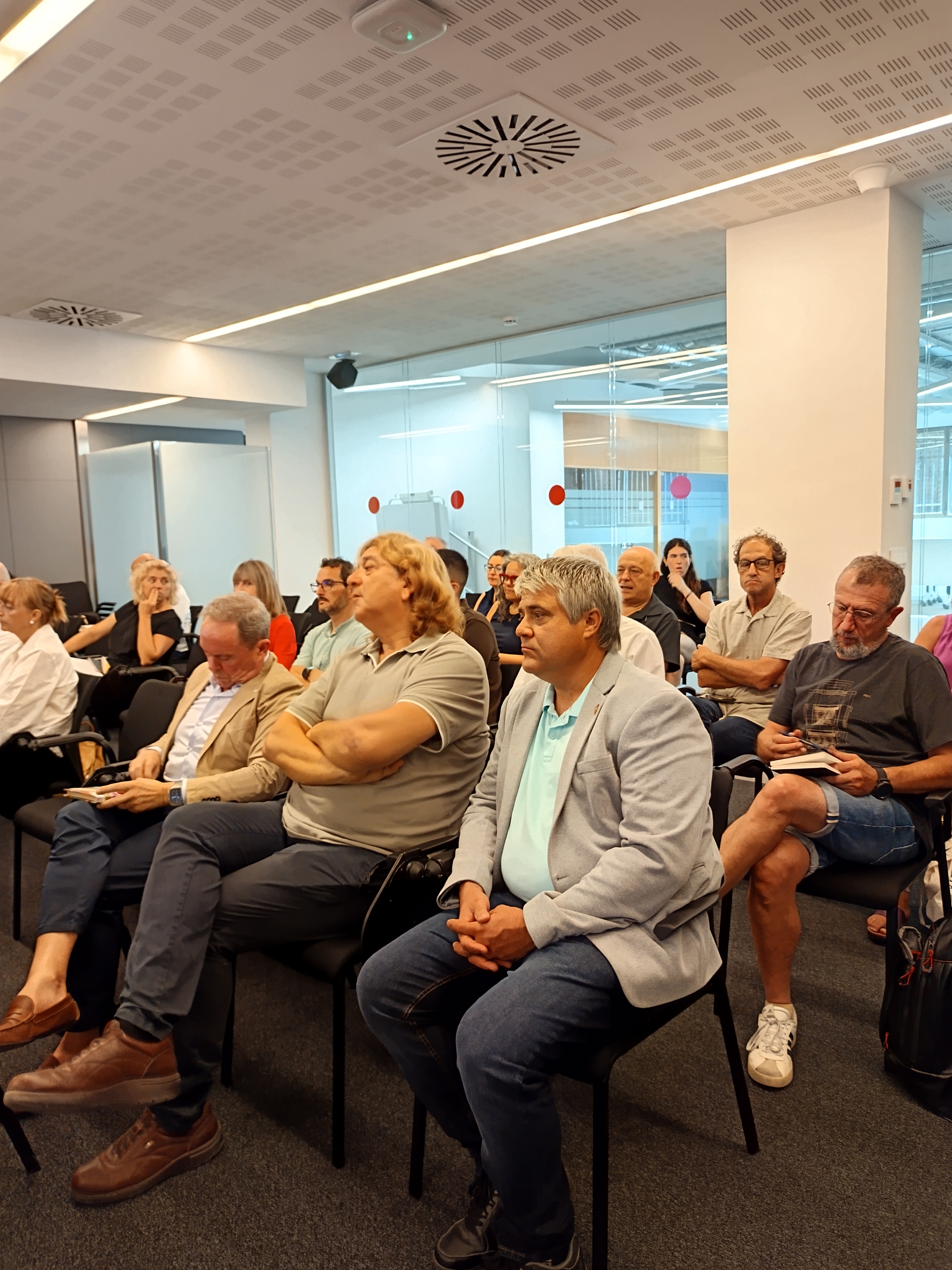 David Masot i Sebastià Ribes, a la sessió explicativa de la Delegació del Govern.