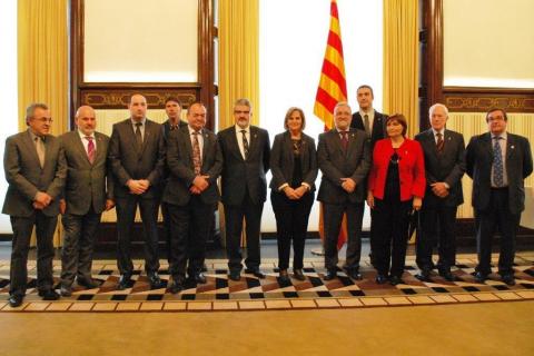 Reunió amb la Presidenta del Parlament de Catalunya