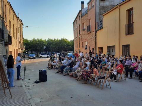 El Pop Pino Quartet va actuar a Llardecans on va assistir el president del Consell Comarcal del Segrià, David Masot.