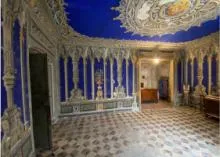 Pintures murals de la cambra-dormitori de Casa Cornadó