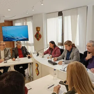 Gil en un moment de la seva intervenció