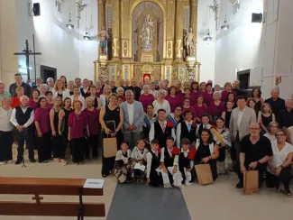Prop de 200 persones al concert de Segrià Corals a l’església d’Almacelles