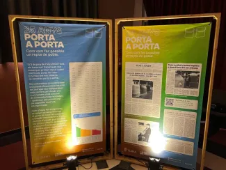 Masot i Ribes assisteixen als 25 anys del Porta a Porta a Tiana