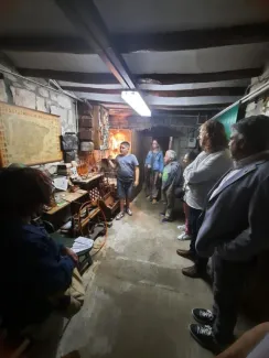 Segona visita dinamitzada per escolars al Museu Cal Cabalé Sila de Maials