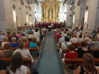 Prop de 200 persones al concert de Segrià Corals a l’església d’Almacelles