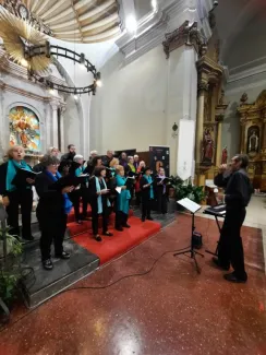 Torres de Segre gaudeix amb un “Virolai” cantat per tres corals