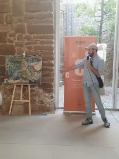 Obres d’art i el tanc T-26, units per recordar la memòria històrica de Vilanova de la Barca