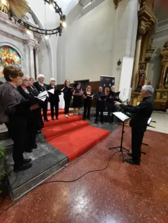 Torres de Segre gaudeix amb un “Virolai” cantat per tres corals