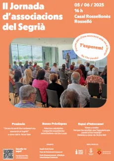 Rosselló acollirà dijous la II Jornada d’Associacions del Segrià