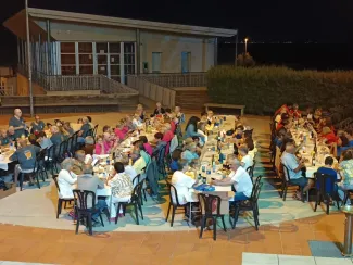 Més de 300 persones a les Sardanes a la fresca de Benavent de Segrià amb la Bellpuig Cobla