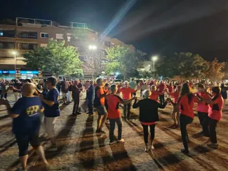 Més de 350 persones a la cloenda de Sardanes a la fresca a Torrefarrera