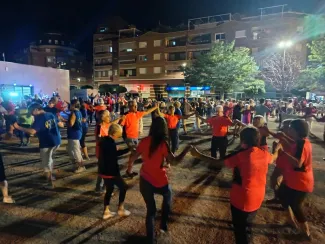 Més de 350 persones a la cloenda de Sardanes a la fresca a Torrefarrera
