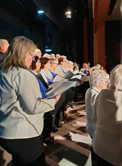 Cançons per la pau al concert de Segrià Corals de Corbins