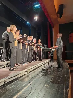 Cançons per la pau al concert de Segrià Corals de Corbins