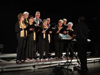 Cançons per la pau al concert de Segrià Corals de Corbins