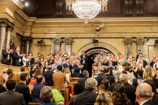 David Masot celebra l'aprovació de l'Estatut de Municipis Rurals al Parlament de Catalunya