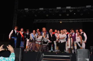 David Masot i Pubillatge de tota Catalunya, al pregó de la Festa Major de Puigverd de Lleida