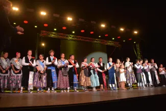 David Masot i Pubillatge de tota Catalunya, al pregó de la Festa Major de Puigverd de Lleida