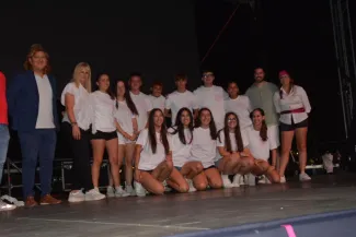 David Masot i Pubillatge de tota Catalunya, al pregó de la Festa Major de Puigverd de Lleida