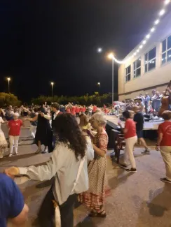 Gran nit de Sardanes a la fresca a Alguaire amb la Cobla Tàrrega