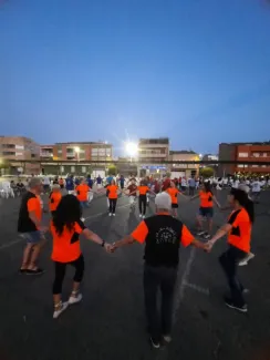 Sardanistes del Segrià viuen una nit especial a Alcarràs amb la Cobla 11 de setembre 