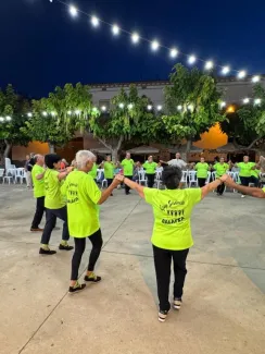 Ballada de més de 230 sardanistes a Soses amb la Cobla Vents de Riella