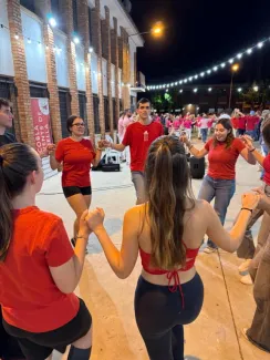 Ballada de més de 230 sardanistes a Soses amb la Cobla Vents de Riella