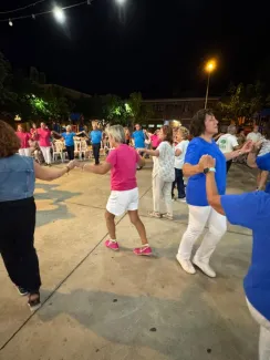 Ballada de més de 230 sardanistes a Soses amb la Cobla Vents de Riella