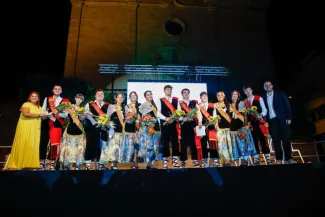 David Masot, al Pregó de la Festa Major d'Alcarràs