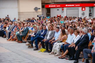 David Masot, al Pregó de la Festa Major d'Alcarràs