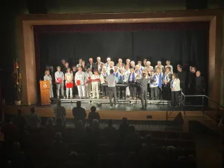 Cançons per la pau al concert de Segrià Corals de Corbins