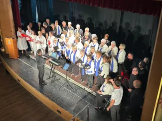 Cançons per la pau al concert de Segrià Corals de Corbins