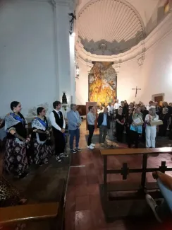 Ple de gom a gom a l’església de Seròs amb el concert de Segrià Corals