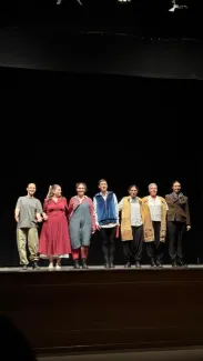 Albatàrrec viu la comèdia “Ser o no ser” amb la companyia Bao-Bap Teatre