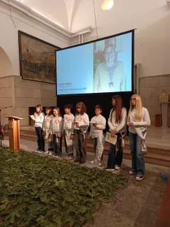 El pubillatge ha llegit paraules de Marta Trepat