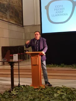 Francesc Guillaumet, director de "La Mañana", que publicarà l'obra guanyadora