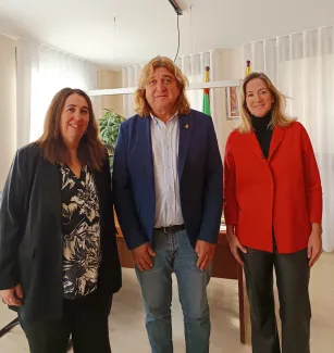 Montse Montull, David Masot i Isabel Jiménez