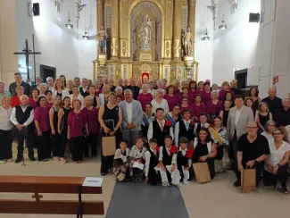 Prop de 200 persones al concert de Segrià Corals a l’església d’Almacelles