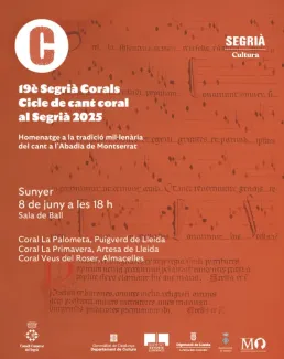 Sunyer reuneix diumenge més de 60 cantaires de Segrià Corals