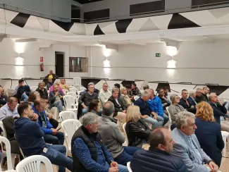 Entre el públic hi havia empresaris i emprenedors