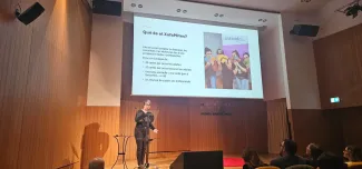 Àngels Revenga presentant el XafaMites