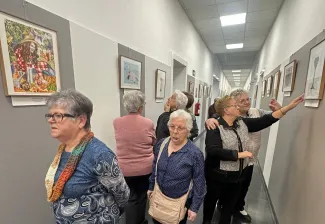 Visita a l'exposició d'Aitona