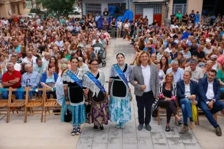 David Masot, al Pregó de la Festa Major d'Alcarràs