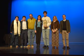 Flavià Boleda ha rebut el premi Sardalleida