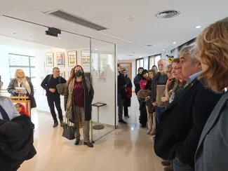 L'acte ha tingut lloc al vestíbul del Consell