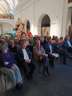 Membres del Patronat del Museu de Lleida i personalitats del món cultural local